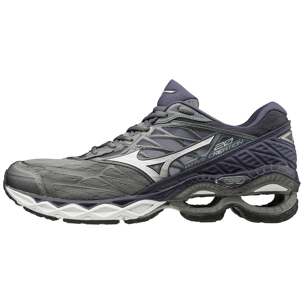 Scarpe Running Mizuno Wave Creation 20 Uomo - Grigie/Argento - 16093-ITEM